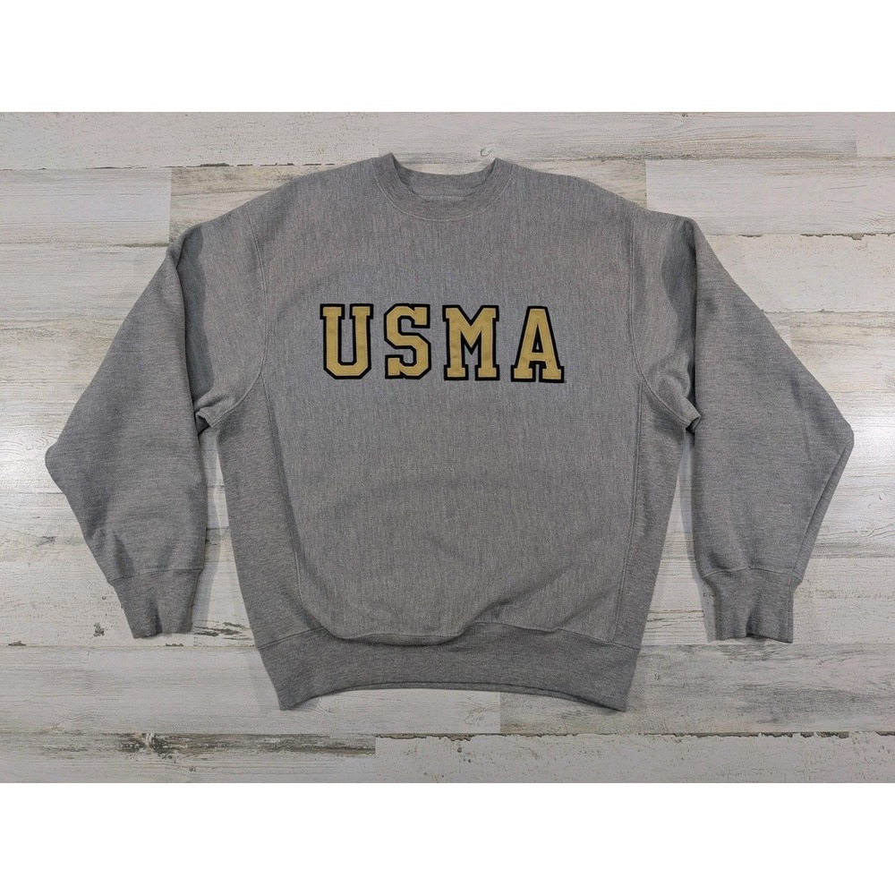 Vintage Y2K Champion Sweatshirt Mens Medium Reverse Weave USMA Military Academy